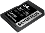 Lexar SDXC Professional SILVER Plus 1066x (V30) 64GB -muistikortti