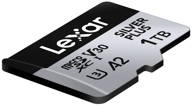 Lexar microSDXC Silver Plus 1066x 1TB memory card