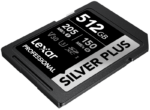 Lexar SDXC Professional SILVER Plus 1066x (V30) 512GB -muistikortti