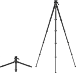 SmallRig 5028 Portable Carbon Fiber Travel Tripod Kit