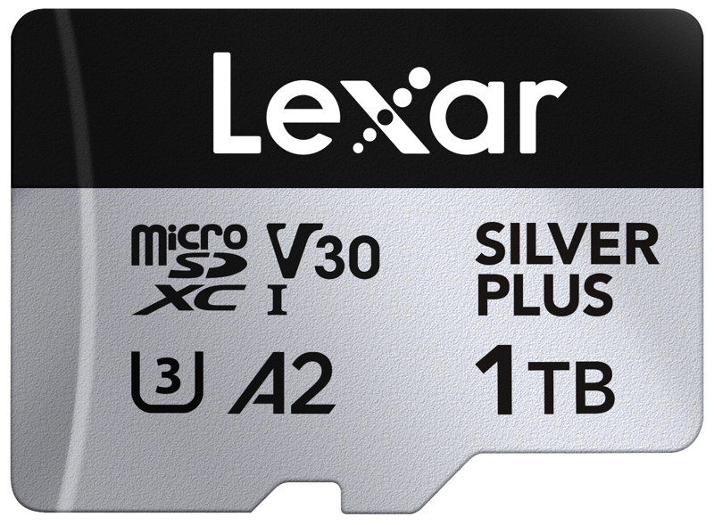 Lexar microSDXC Silver Plus 1066x 1TB memory card