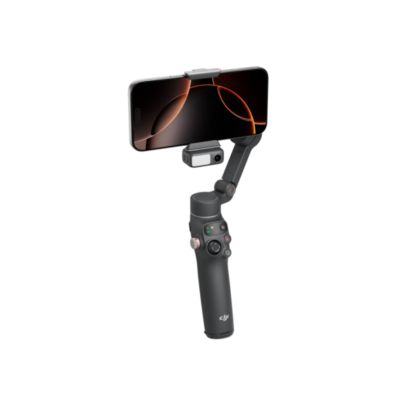 1080x1080_osmo mobile 7P with phone-3 DJI Osmo Mobile 7P -gimbaali kännykälle