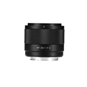 Viltrox AF 25mm F/1.7 -objektiivi, Sony E