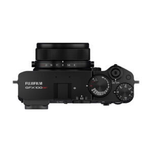 Fujifilm GFX 100RF -kompaktikamera, musta