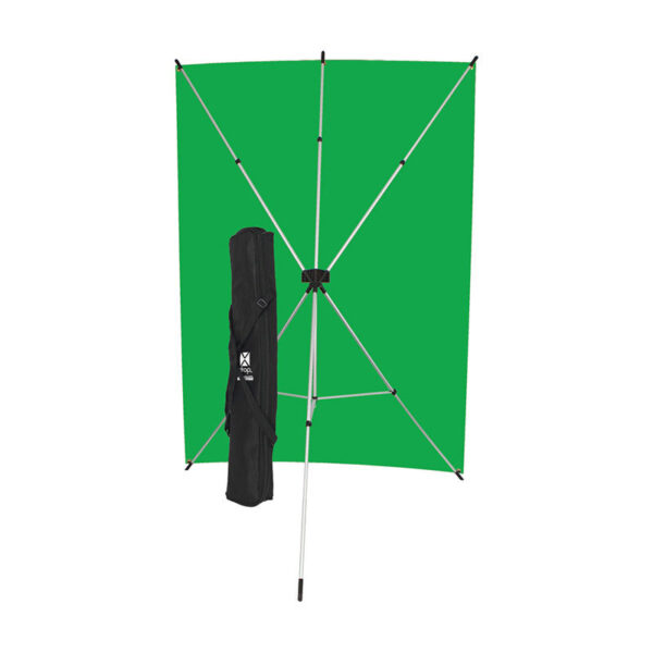 Westcott X Drop Wrinkle-Resistant Backdrop Kit - Green Screen (1,5 x 2,1 m)