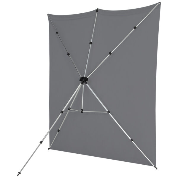 Westcott X Drop Pro Wrinkle-Resistant Backdrop Kit - Neutral Grey (2,4 x 2,4 m)