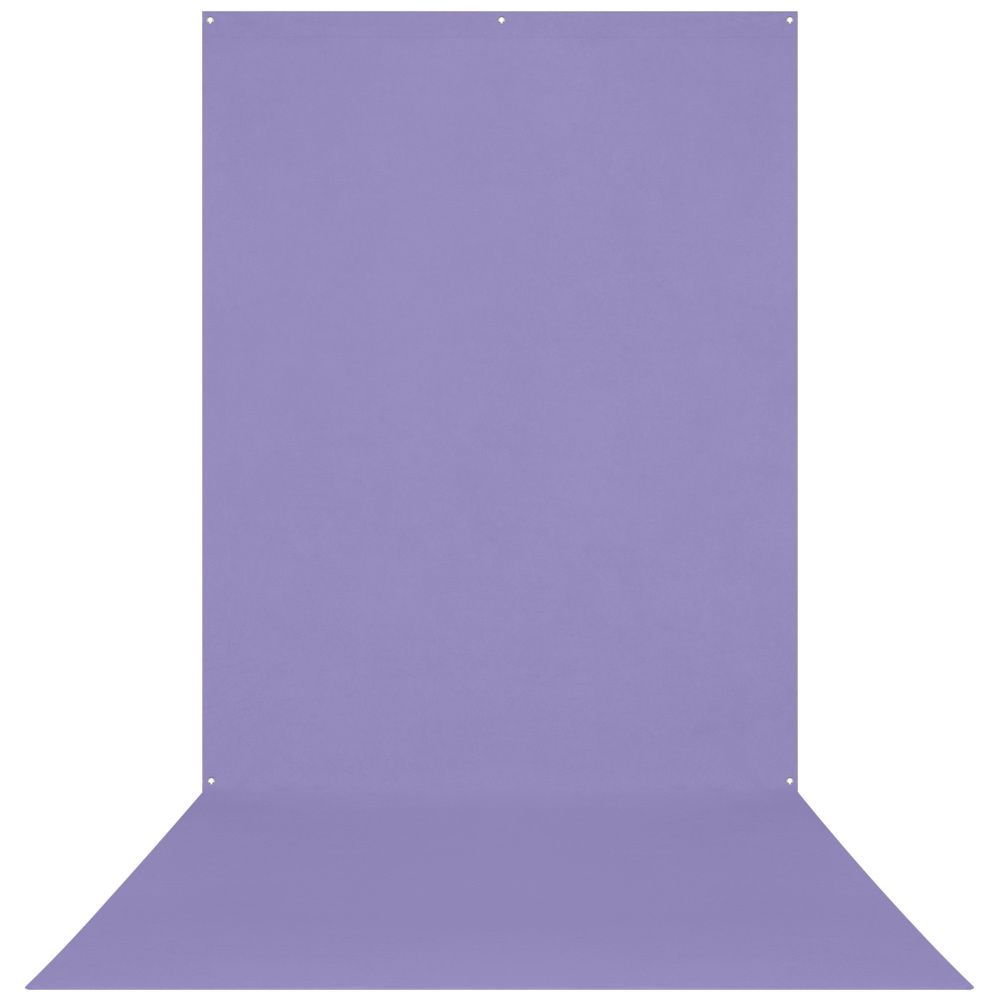 Westcott X Drop Wrinkle Resistant Backdrop - Light Purple Sweep (152 x 366 cm) tarjoaa saumattoman siirtymän pystysuorasta vaakasuoraan, jotta taustan ja lattian pinta on kuvissasi tasainen.