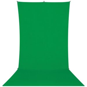 Westcott X Drop Wrinkle Resistant Backdrop Kit - Green Screen Sweep (1.5m x 3.7m)