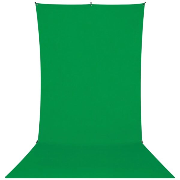 Westcott X Drop Wrinkle Resistant Backdrop Kit - Green Screen Sweep (1.5m x 3.7m)