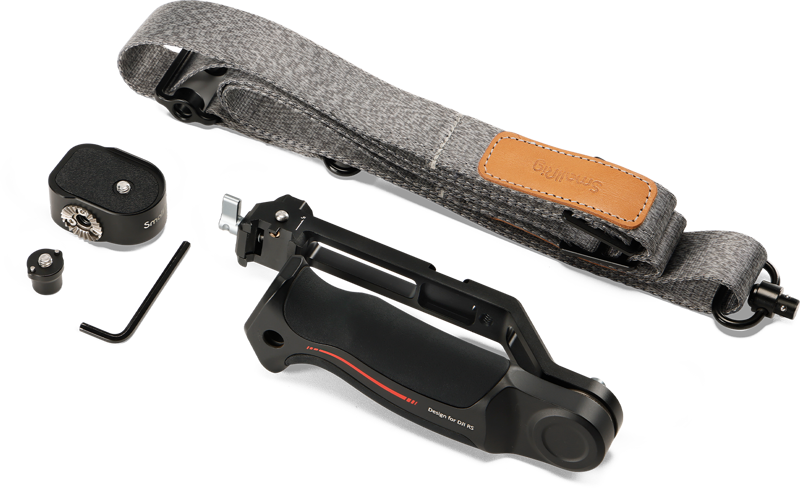 SmallRig 4383B Sling Handle with Weight-Reducing Shoulder Strap Kit for DJI RS models