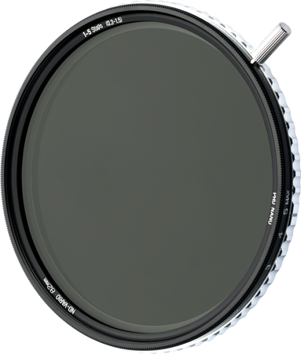 NiSi TRUE COLOR ND-VARIO 1-5 Stop 86mm adjustable grey filter