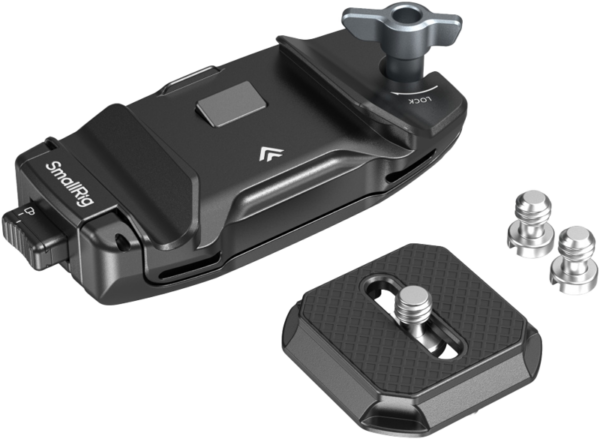 SmallRig 5053 Camera Clip Kit –kamerakiinnitysklipsi ja pikakiinnityslevy