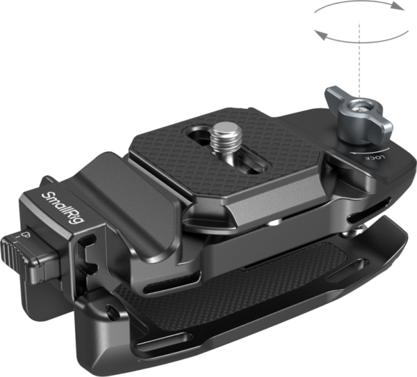 SmallRig 5053 Camera Clip Kit –kamerakiinnitysklipsi ja pikakiinnityslevy