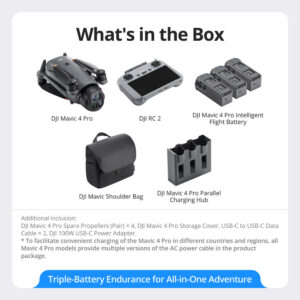 DJI Mavic 4 Pro Fly More Combo (DJI RC 2) -drone