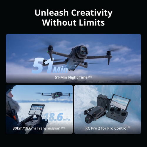 DJI Mavic 4 Pro Fly More Combo (DJI RC 2) -drone