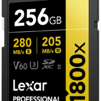 800q-02_117587 Lexar Pro 1800x SDXC U3 (V60) UHS-II R280/W210 256GB -muistikortti