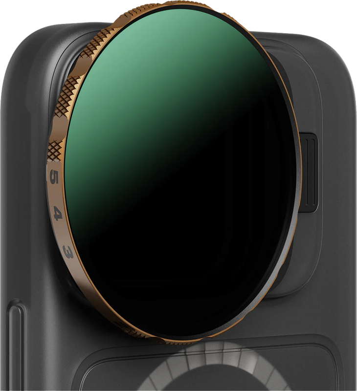 PolarPro Kit - LiteChaser iPhone 15 Pro Case Desert + VND 3-5 Filter