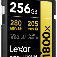 800q-03_117587 Lexar Pro 1800x SDXC U3 (V60) UHS-II R280/W210 256GB -muistikortti
