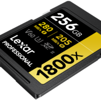 800q-04_117587 Lexar Pro 1800x SDXC U3 (V60) UHS-II R280/W210 256GB -muistikortti