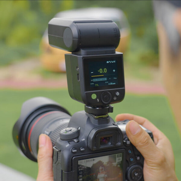 Godox V480 TTL Li-ion Head -salama, Panasonic / Olympus kameroille