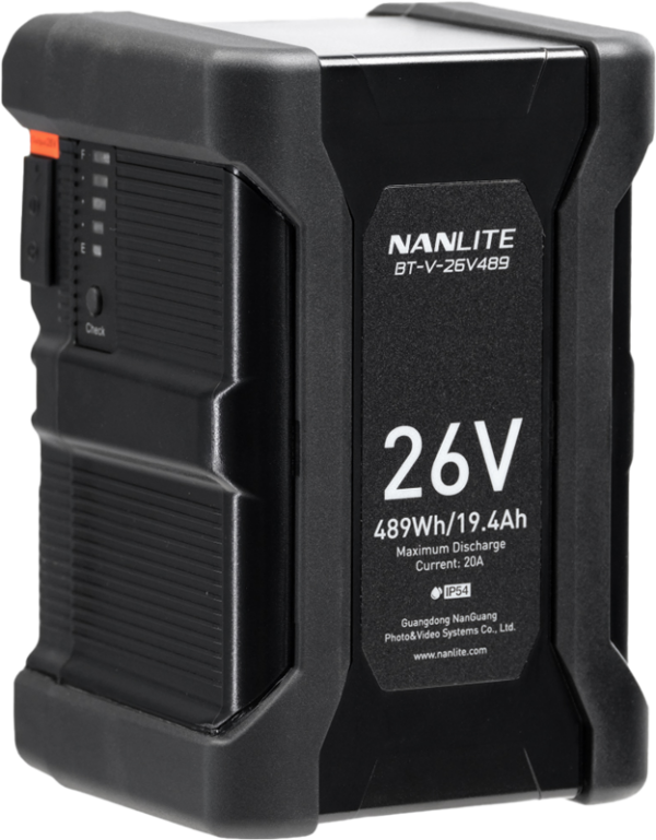 Nanlite battery V-mount 26V 489WH