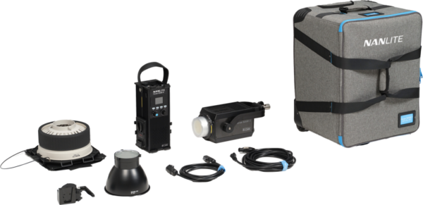 Nanlite Forza 500B II Bicolor & Nanlite FL-20G Kit in trolly case