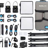 Nanlite PavoSlim 60B x 2 & Forza 60B II KIT - 3-Light Kit with Light Stand