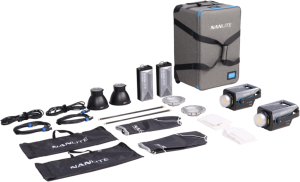 Nanlite FC-500B 2-Light Trolley Case Kit