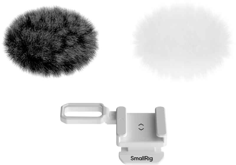 SmallRig 5434 Furry Windscreen Kit for Canon EOS R50 V windscreen