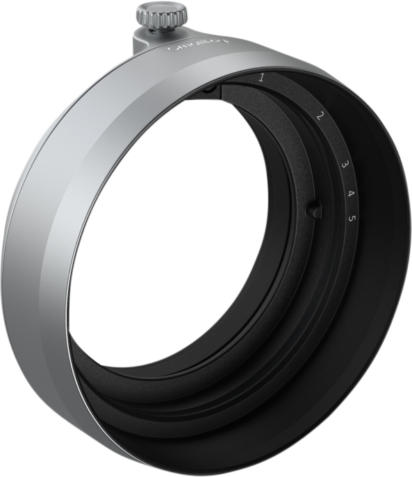 SmallRig 5393 Lens Hood for Fujifilm X half (Silver)