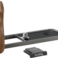 800q-02_133475 SmallRig 5394 L-Shaped Mount Plate with Wooden Handle for FUJIFILM X half Charcoal Silver