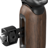SmallRig 5238 Wooden Side Handle with 1/4"-20 & 3/8''-16 ARRI Locating Screws