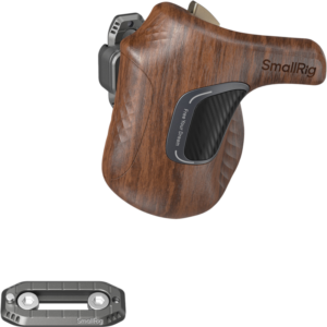 800q-02_133656 SmallRig 5161 ImageGrip Series Wooden Handle with NATO Clamp (Left Side)