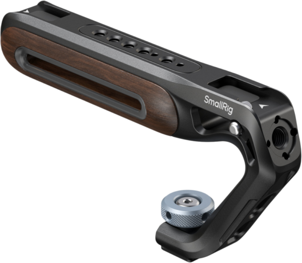 800q-02_133695 SmallRig 5250 Wooden Top Handle with Cold Shoe Mount