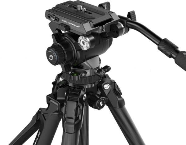 SmallRig 4259 x Potato Jet Tribex Hydraulic Carbon Fiber Tripod Kit