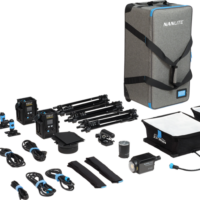 Nanlite PavoSlim 60B x 2 & Forza 60B II KIT - 3-Light Kit with Light Stand