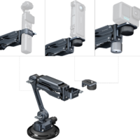 800q-03_132859 SmallRig 5123 Mini Shock Absorber Arm for DJI Osmo Pocket 3 / GoPro HERO13 / Insta360 X4