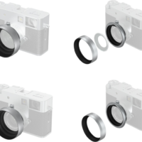 SmallRig 5393 Lens Hood for Fujifilm X half (Silver)