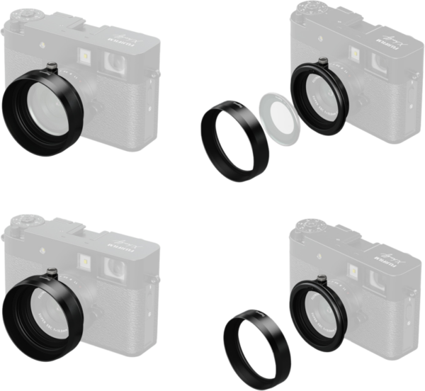 SmallRig 5215 Lens Hood for FUJIFILM X half Black