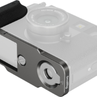 SmallRig 5217 L-Shaped Mount Plate with Silicone Handle for FUJIFILM X half Charcoal Silver