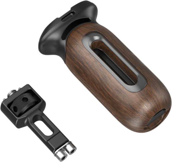 SmallRig 5238 Wooden Side Handle with 1/4"-20 & 3/8''-16 ARRI Locating Screws