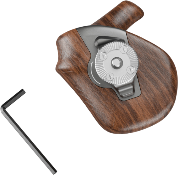SmallRig 5193 ImageGrip Series Wooden Handle with ARRI Rosette (Right Side)