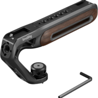 800q-03_133693 SmallRig 5252 Wooden Top Handle with 1/4''-20 and ARRI 3/8''-16 Locating Screw