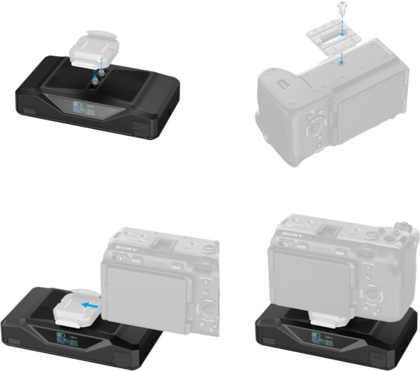 SmallRig 4826 CB75 Camera Base Battery