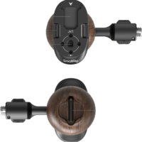 SmallRig 5238 Wooden Side Handle with 1/4"-20 & 3/8''-16 ARRI Locating Screws