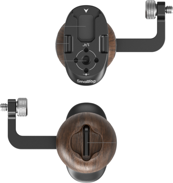 800q-04_133557 SmallRig 5237 Wooden Side Handle with 1/4"-20 Screw