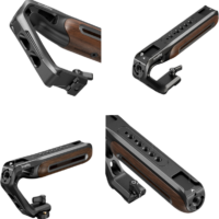 SmallRig 5251 Wooden Top Handle with NATO Clamp