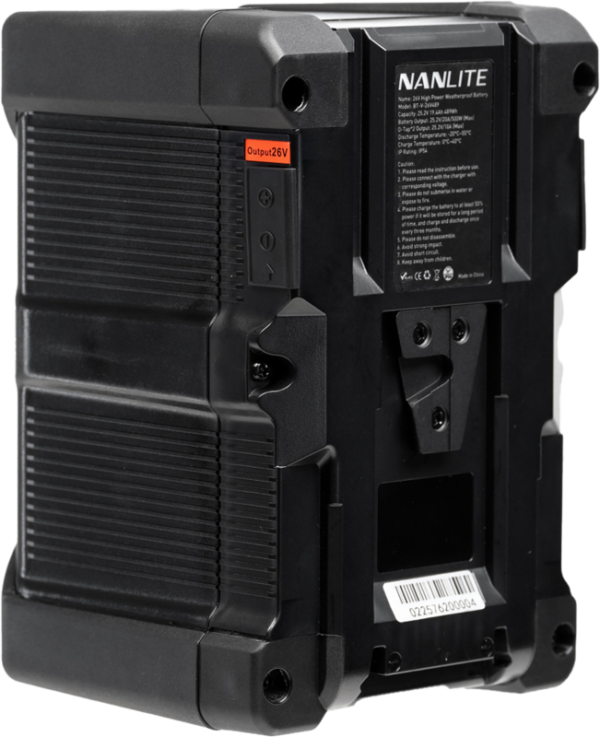 Nanlite battery V-mount 26V 489WH