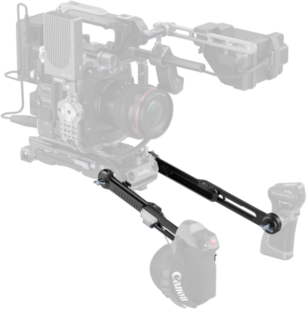 800q-05_132858 SmallRig 5206 Shoulder Rig Extension Arm Adapter with ARRI Rosette 2PCS