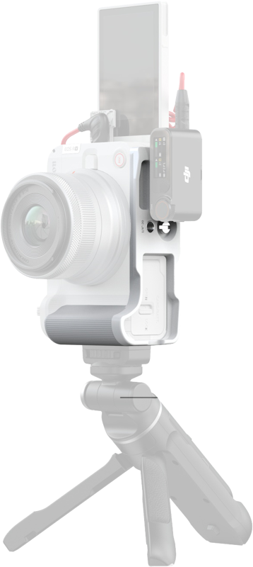 SmallRig 5430 L-Shaped Mount Plate with Handle for Canon EOS R50 V (White) –kehikko